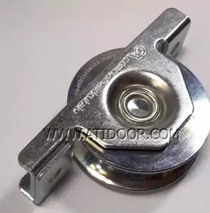 انواع چرخ درب ریلی 4 چرخ لبه طوطی درب کشویی