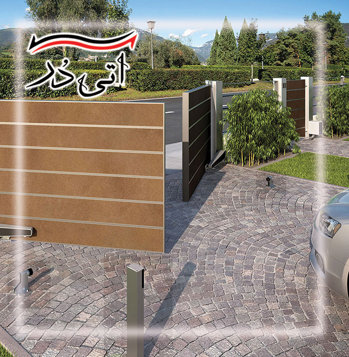 درب اتوماتیک لولایی | آتی در