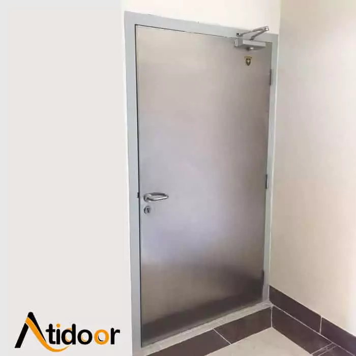 تست درب ضد حریق آتی در
