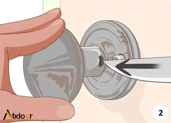 آموزش نصب دستگیره درب ضد سرقت 2 نصب دستگیره درب ضد سرقت