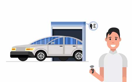 تعمیر ریموت درب پارکینگ
