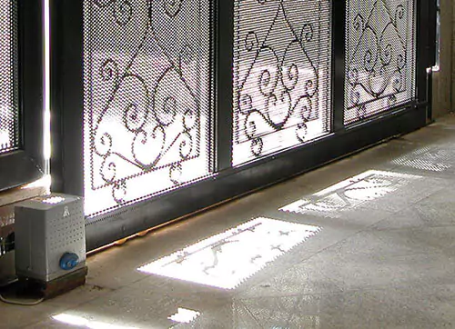 انواع درب پارکینگ 34 در پارکینگ آهنی ریلی