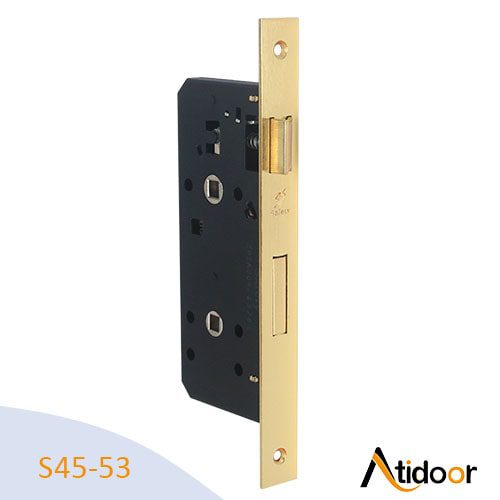 S45-53 قفل درب چوبی