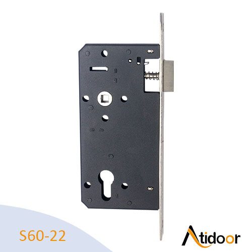 S60-22 قفل درب چوبی