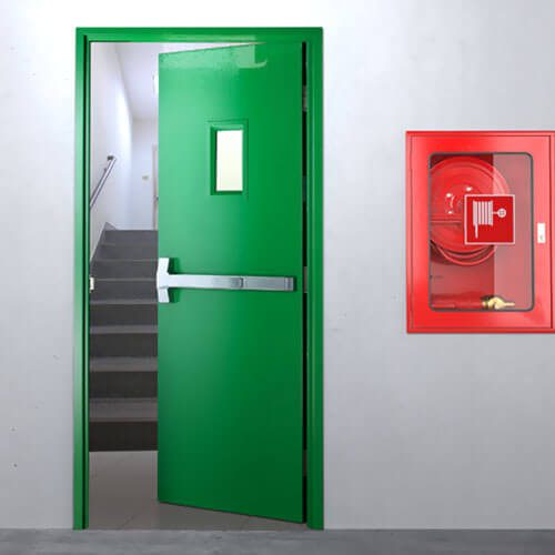 ابعاد استاندارد درب ضد حریق
