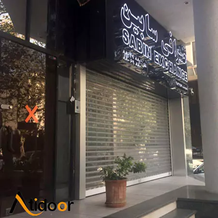 کرکره ضد سرقت شفاف