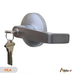 دستگیره سوییچی درب ضد حریق (تریم) سیلور مات 8 2