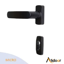 دستگیره درب ضد حریق (MICRO) رنگ مشکی 7 micro black3 66f3f491da422