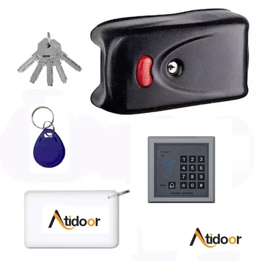 قفل برقی یوتاب کله گاوی (کارت،تگ،کد دسترسی) 3 قفل برقی یوتاب کله گاوی (کارت،تگ،کد دسترسی)