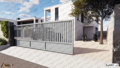 SLr0001 sliding gate درب ریلی