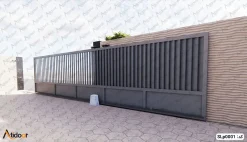 SLr0001 sliding gate درب ریلی