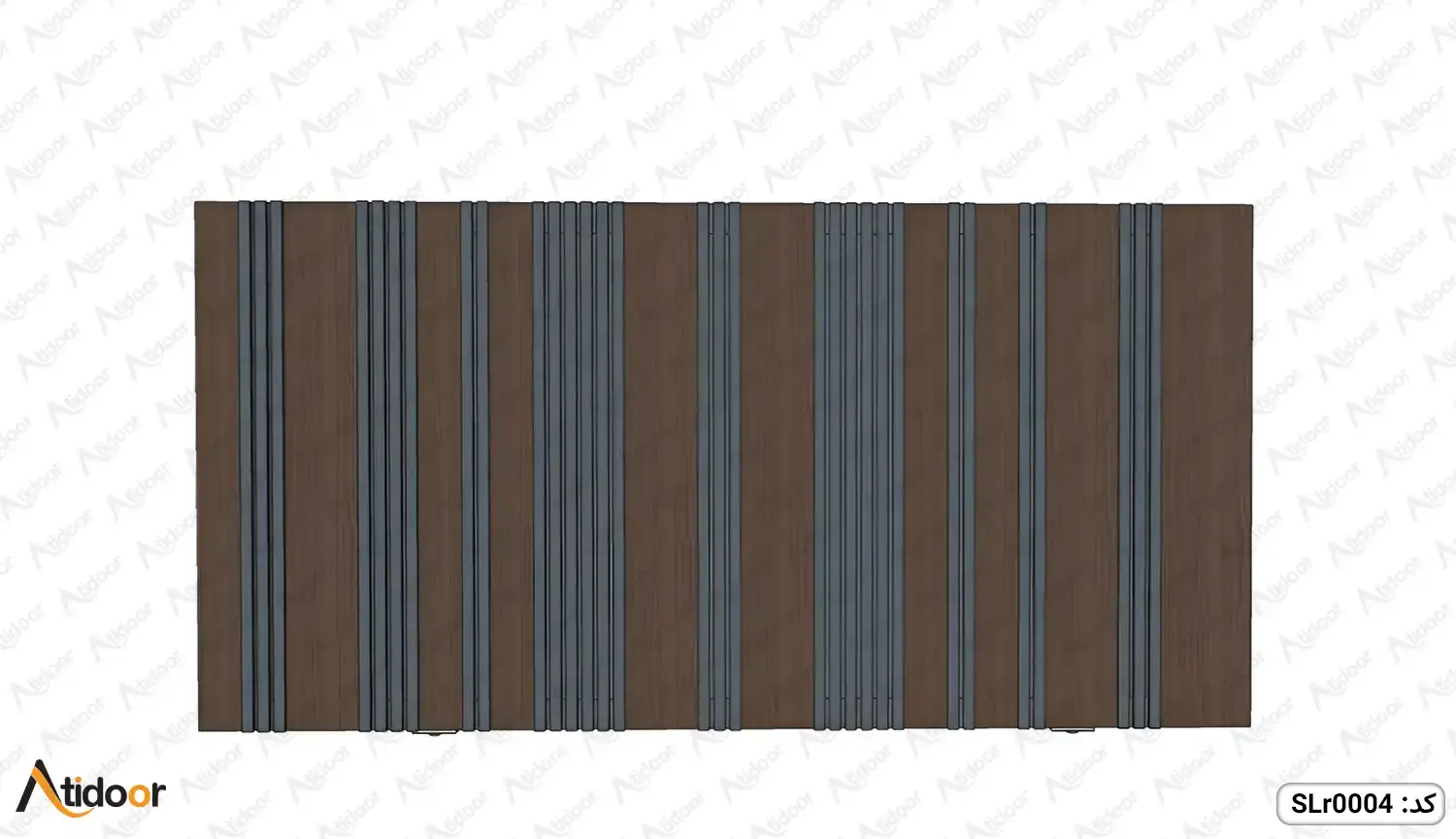 SLr0004 درب ریلی فلزی