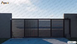 SLr0007 درب ریلی فلزی