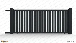 SLr0017 درب ریلی آهنی