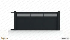 درب ریلی آهنی slr0028