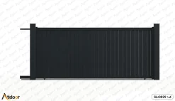 درب ریلی آهنی slr0029