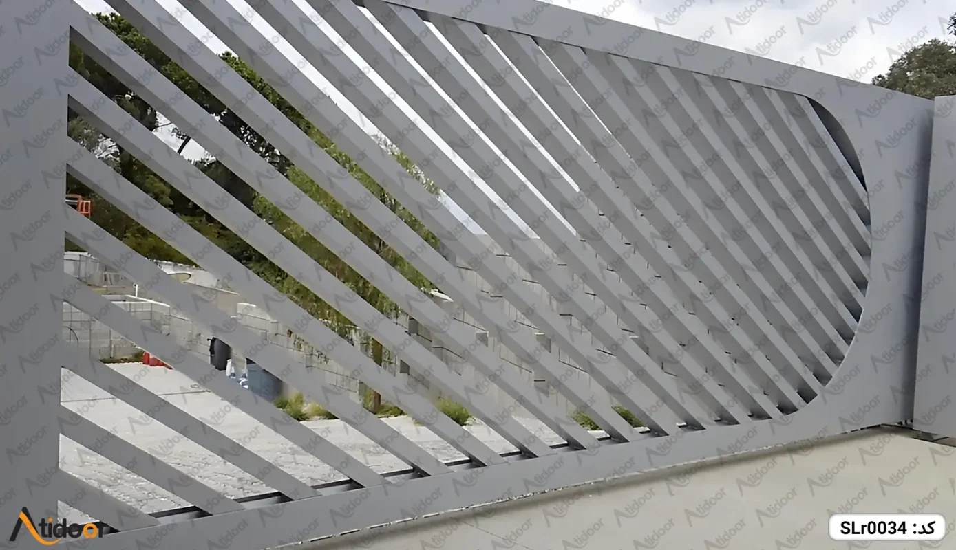 درب ریلی فلزی کد SLr0034 4 درب ریلی آهنی slr0034