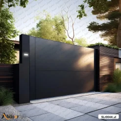 درب ریلی فلزی کد SLr0044 5 درب ریلی آهنی slr0044