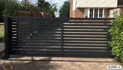درب ریلی فلزی کد SLr0050
