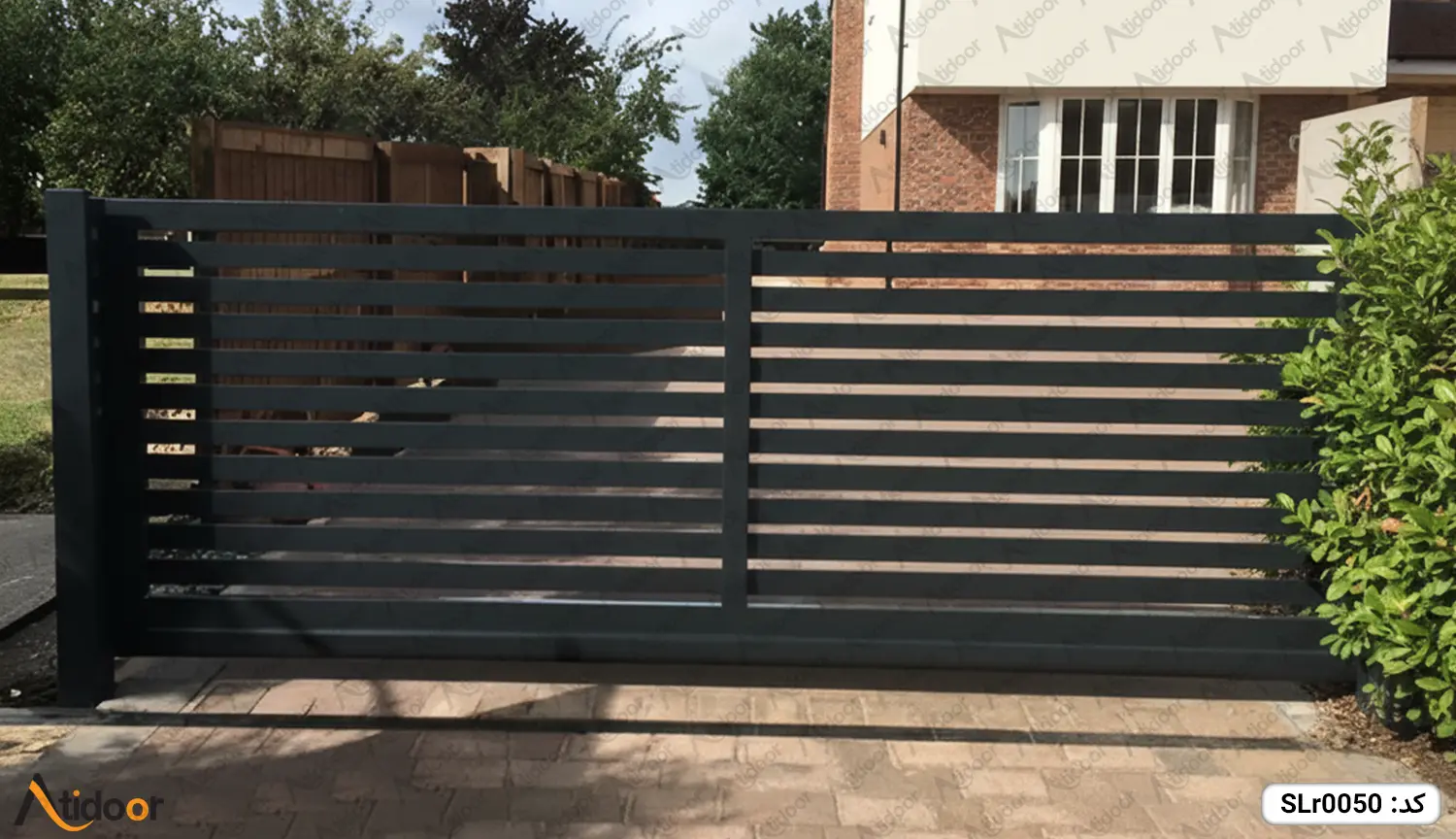 درب ریلی فلزی کد SLr0050 4 SLr0050