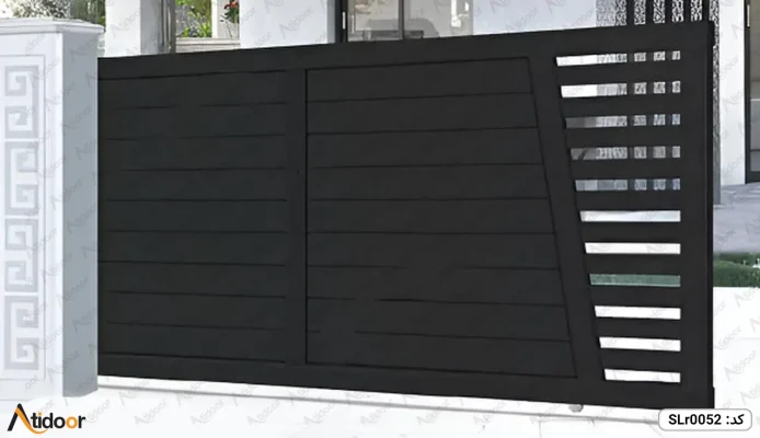 درب ریلی فلزی کد SLr0052 4 SLr0052 درب ریلی آهنی