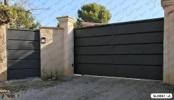 درب ریلی فلزی کد SLr0061