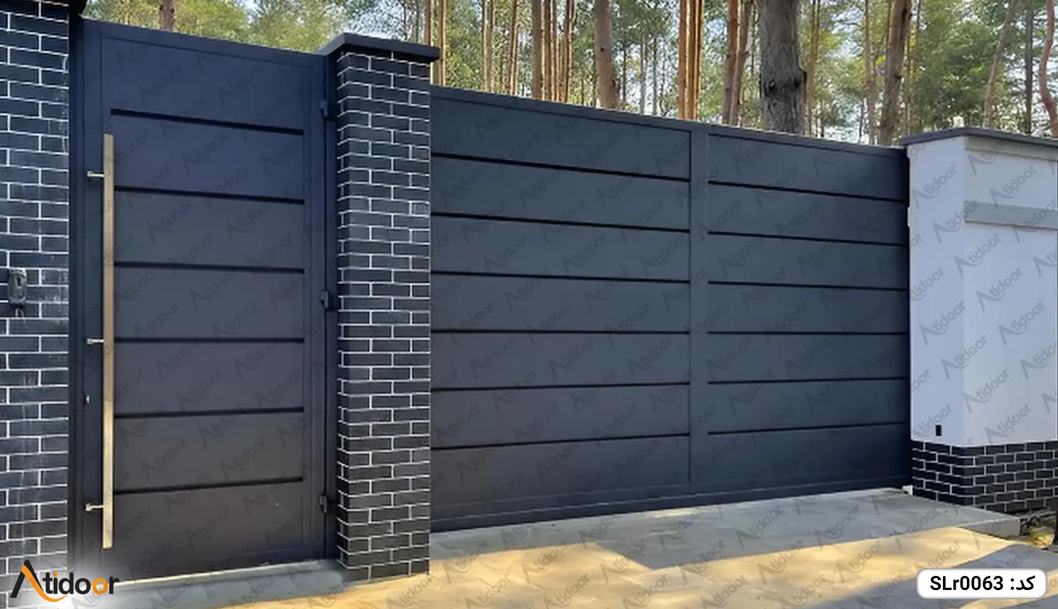 درب ریلی فلزی کد SLr0063 3 درب ریلی فلزی کد SLr0063