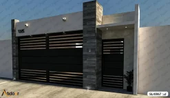 درب ریلی آهنی SLR0067