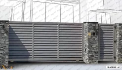 درب ریلی فلزی کد SLr0053