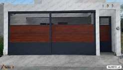 درب ریلی فلزی کد SLr0072