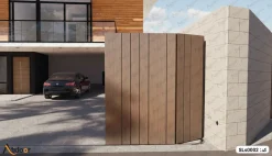 درب ریلی فلزی کنار بازشو کد SLS0002 10 درب ریلی فلزی کنار بازشو کد SLS0002-4