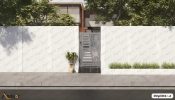 درب ورودی نفر رو ساختمان تک لنگه کد SWp0006 4 درب ورودی نفر رو ساختمان تک لنگه کد SWp0006-2