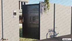 درب ورودی نفر رو ساختمان تک لنگه کد SWp0009