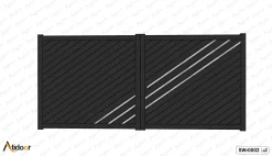 درب پارکینگ دو لنگه فلزی کد SWr0002 9 درب پارکینگ دو لنگه فلزی کد SWr0002-4