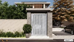 درب ورودی نفر رو ساختمان تک لنگه کد SWP0017