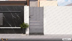 درب ورودی ساختمان آهنی دو لنگه 27 درب ورودی نفر رو ساختمان تک لنگه کد SWp0023