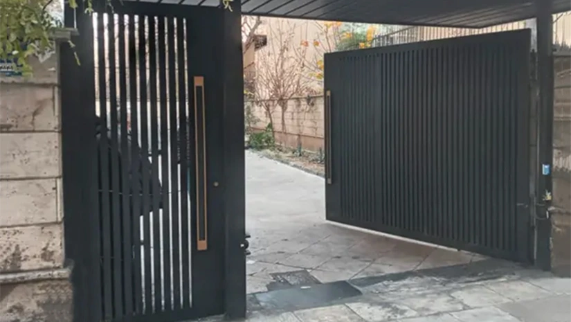 درب پارکینگ تک لنگه
