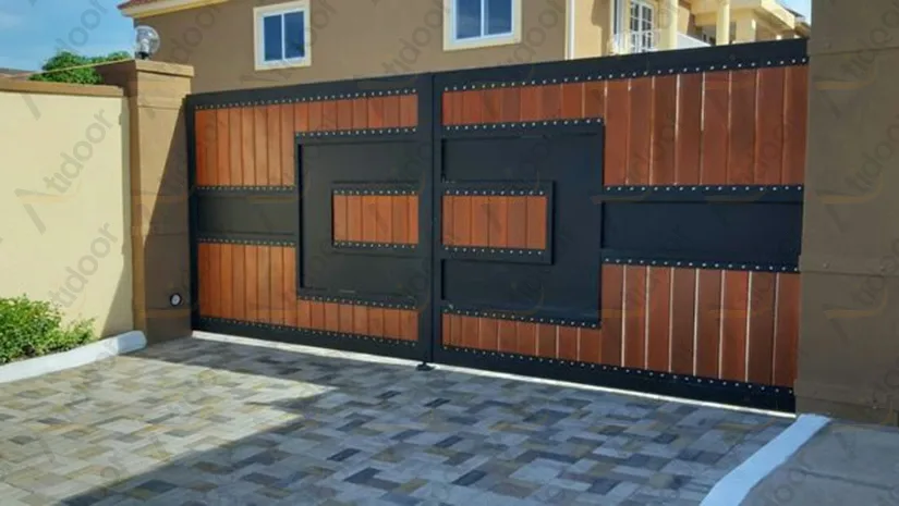 تولید درب پارکینگی تلفیقی