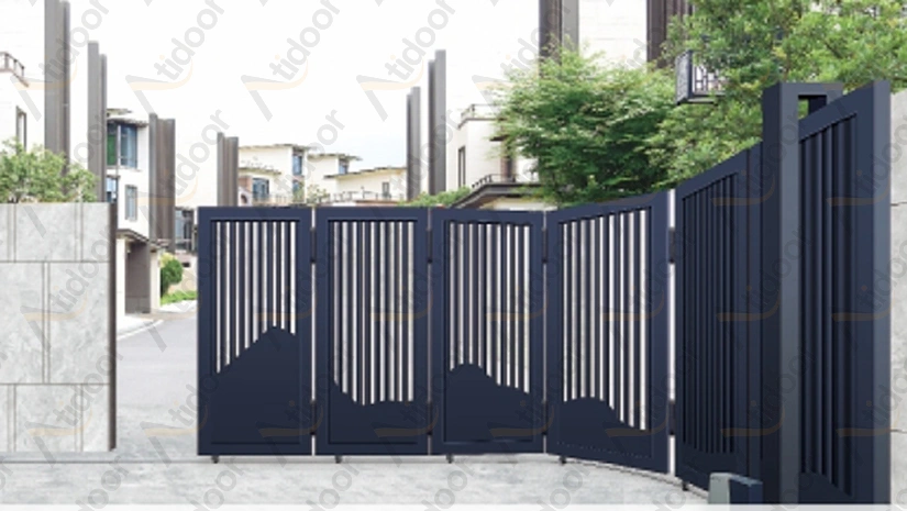 درب پارکینگ کنار باز شو آتی در