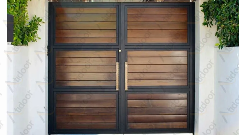 ساخت درب پارکینگ تلفیقی