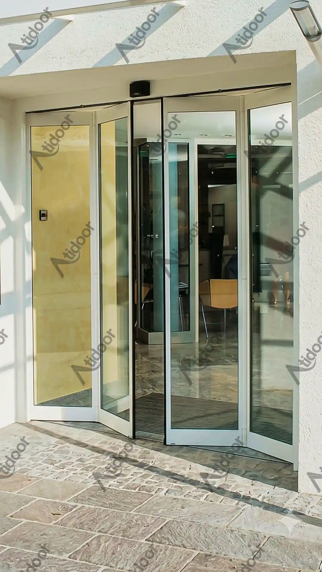 درب شاشه ای اتوماتیک تاشو