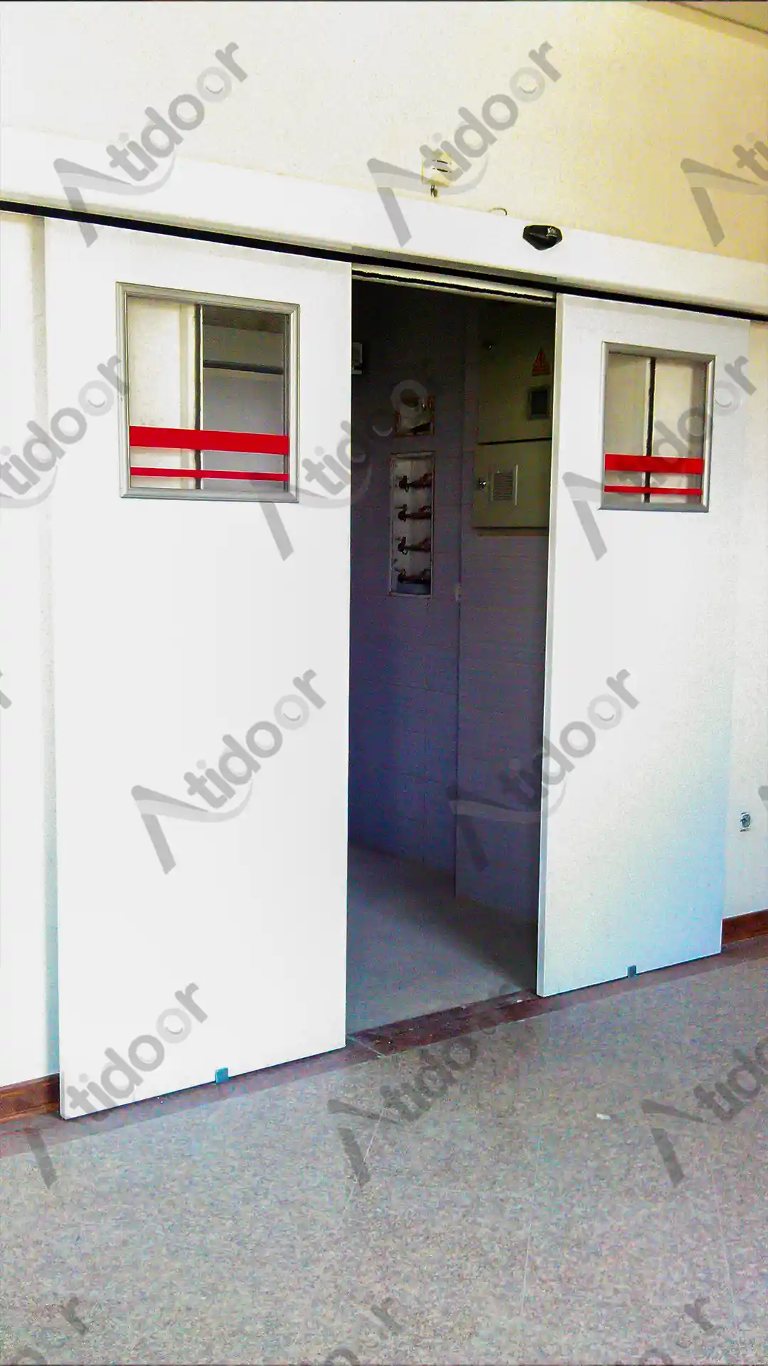 درب اتوماتیک بیمارستانی بانک چشم
