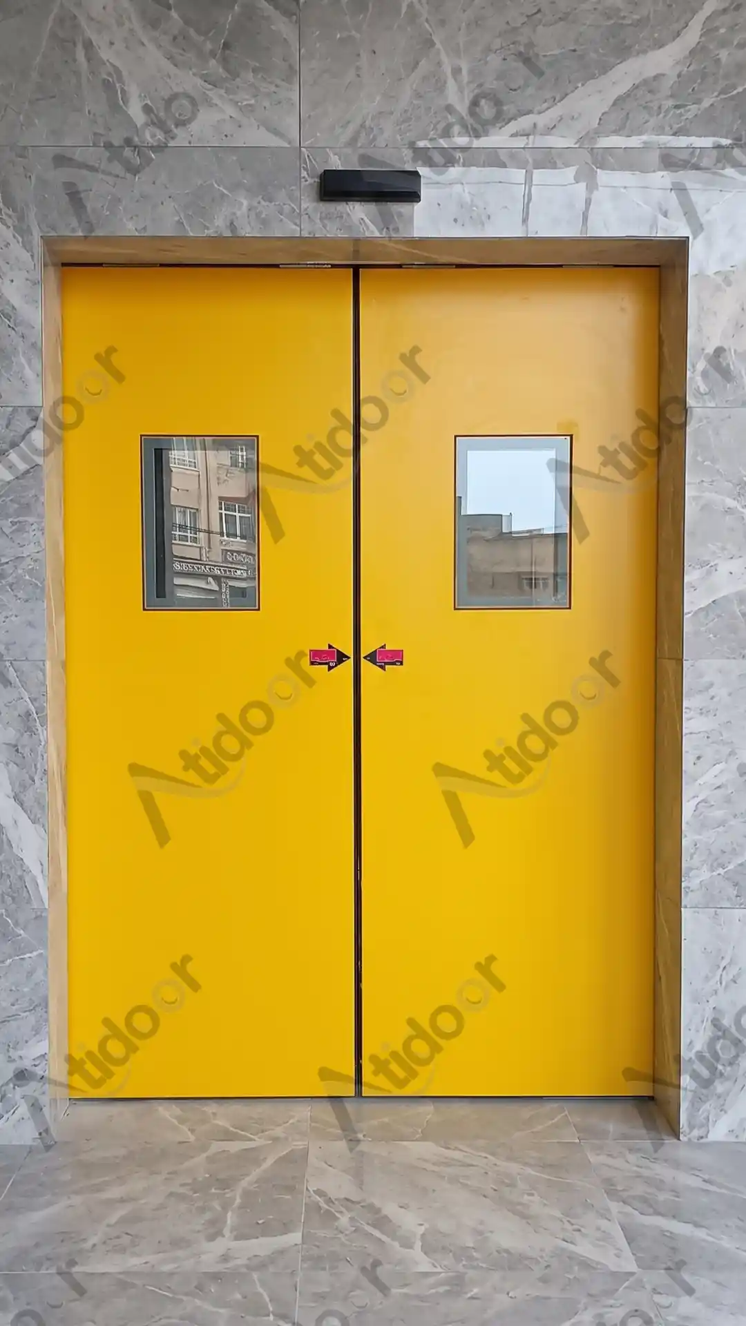 درب اتوماتیک بیمارستان بسکی